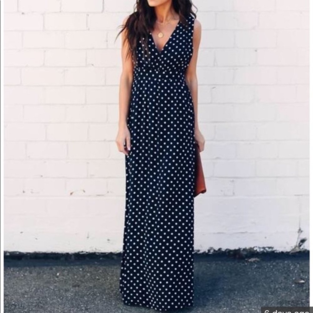 Vici polka dot maxi